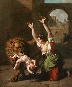 Nicolas-Andre Monsiau Le Lion de Florence Germany oil painting artist